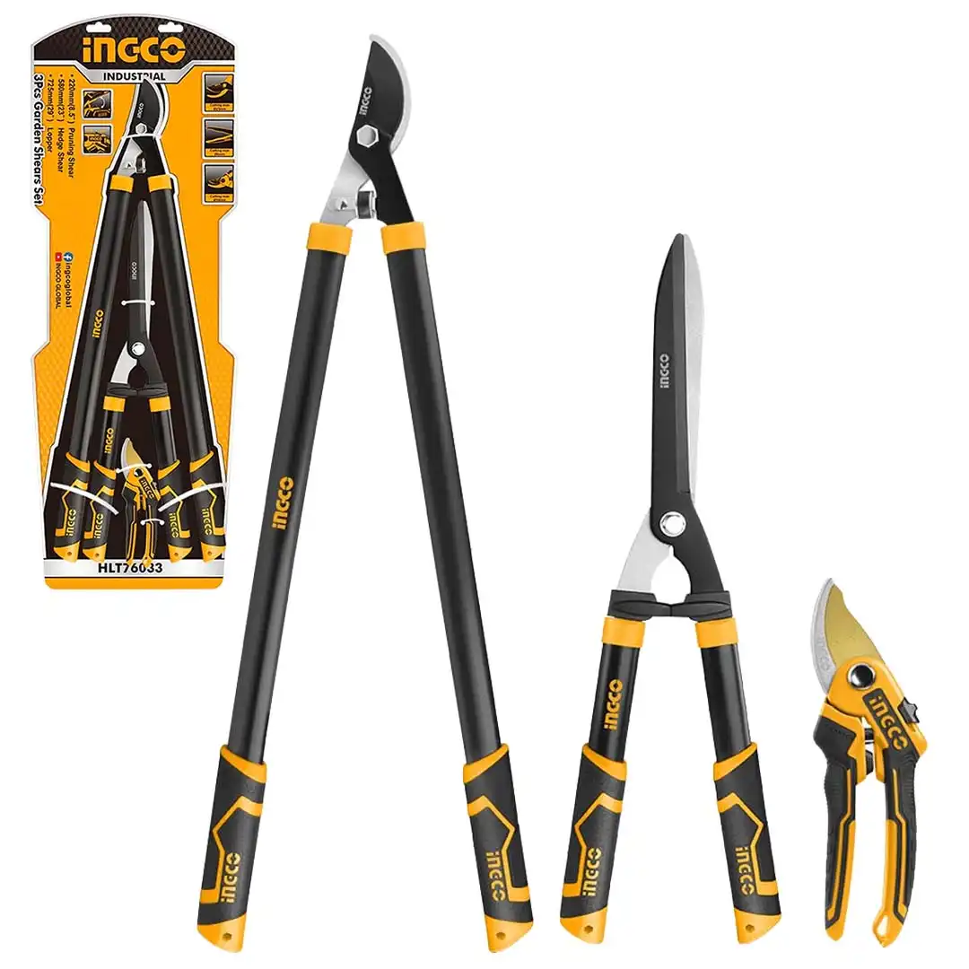Cisailles à Haie Grüntek Forgées - Lame 225mm, Manche Ergonomique 600mm
