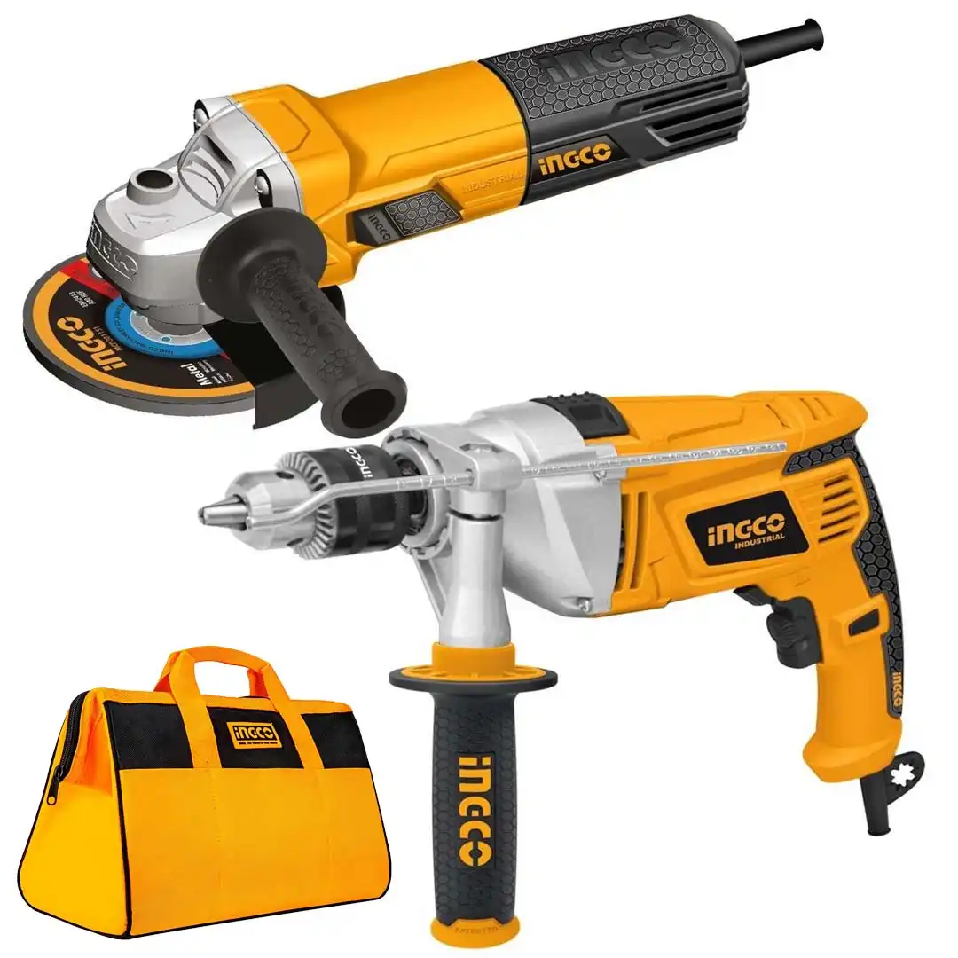 PACK-MEULE-PERCEUSE-INGCO-1100W-AVEC-SAC.webp Pack meule perceuse ingco 1100w avec sac – Image 1