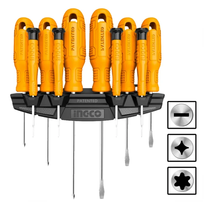 Tournevis ingco 10pcs – Image 1