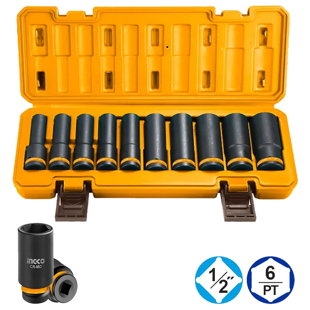 DOUILLES-INGCO-10-PCS-78MM-10-24MM-1.webp Douilles ingco 10 pcs 78mm 10-24mm – Image 1