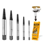 Extracteur de goujon ingco 5pcs
