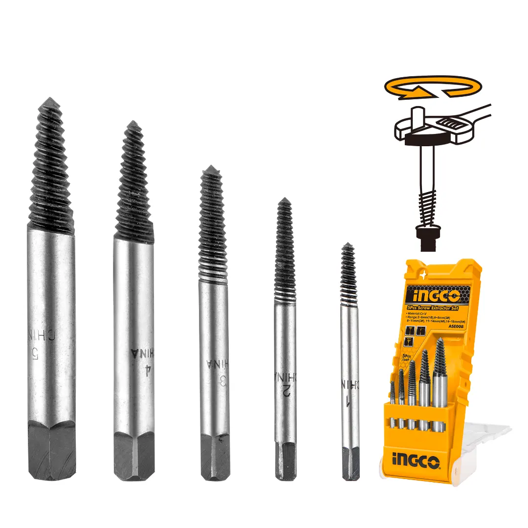 EXTRACTEUR-DE-GOUJON-INGCO-5PCS.webp Extracteur de goujon ingco 5pcs – Image 1