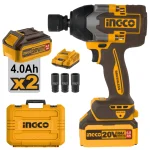 Cle a choc 20v 4a  brushless ingco